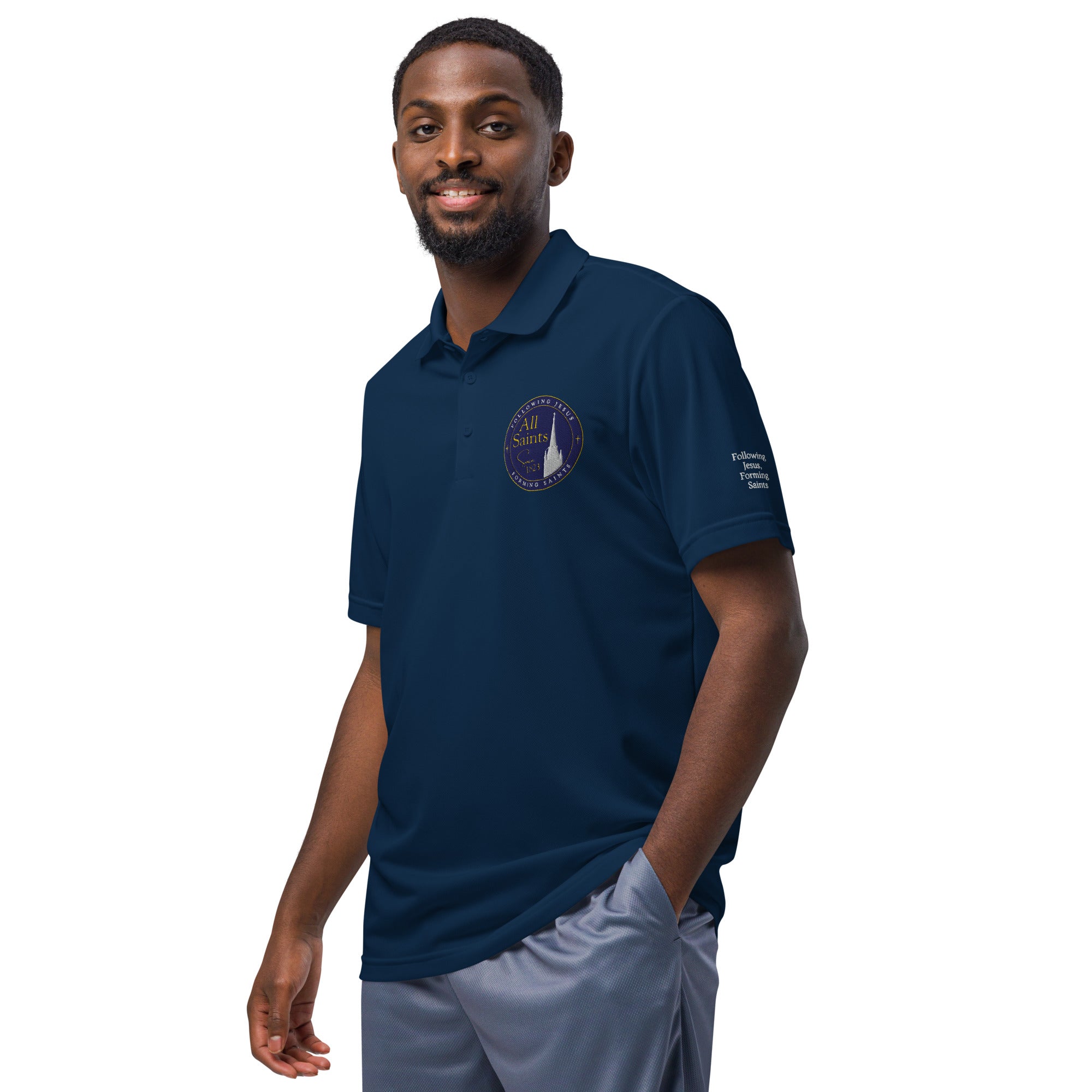 adidas sport polo – All Saints Catholic Church & School
